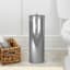 Baldwin Chrome Round Toilet Paper Holder with Lid