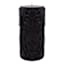 Midnight Shadows Black Ornate Halloween Pillar Candle, 3x6