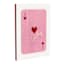 Ace Of Hearts Lucky Wall Décor, 18x24