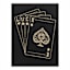 Framed House of Cards Wall Decor, 18x24