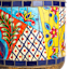 Madrid Mosaic Outdoor Planter, Medium