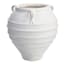 Found & Fable Eleni White Outdoor Planter, Extra Large