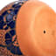 Hand Painted Cobalt Terra Outdoor Planter, Medium