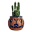 Hand Painted Cobalt Terra Outdoor Planter, Medium