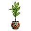 Hand Painted Sunflower Talavera Outdoor Planter, Large