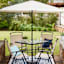 Black Patio Umbrella Base, 24lb