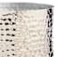 Found & Fable Silver Metal Outdoor Planter, Small