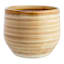 Alana Honey Ceramic Outdoor Planter, Large