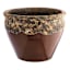 Dallas Brown Outdoor Planter, Large
