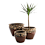 Dallas Brown Outdoor Planter, Medium