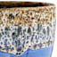 Blue Kalia Ceramic Outdoor Planter, Large