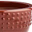 Briar Brown Ceramic Outdoor Planter, Small