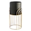 Crosby St. Bronze & Black Planter Stand, Medium