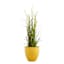 Nora Yellow Outdoor Egg Planter, Medium