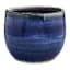 Alana Blue Ceramic Outdoor Planter, Small