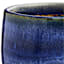 Alana Blue Ceramic Outdoor Planter, Small