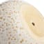 Indoor White Lava Reactive Ceramic Planter, Medium