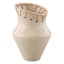 Rattan Ceramic Vase, 6.5"