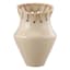 Rattan Ceramic Vase, 6.5"