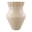 Rattan Ceramic Vase, 6.5"