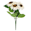 White Sunflower Fall Flower Bush, 17"