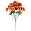 Orange Mum Flower Bush, 16.5"