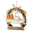 Homespun Harvest Truck Wall Wreath, 14x15