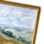 Framed Fieldscape with Handpaint Wall Art, 18x24