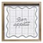 Framed Bon Appetit Print On Linen Wall Art, 12"