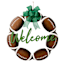 Football Wreath, 18"