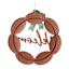 Football Wreath, 18"