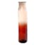 Tan & Rust Ombre Spanish Glass Vase, 30"