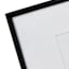 18" Black Matted to 8x10 Beaded Wall Frame