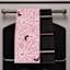 Set of 2 Pink Spider Web Kitchen Towels