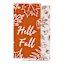 Set of 2 Hello Fall Leaves Kitchen Towels