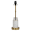 Marble & Metal Stacked Medium Lamp with Shade, 24"