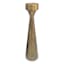 Gold Metal Pillar Candle Holder, 24"