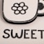 Life Is Sweet Table Art, 6x8