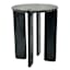 Eleanor Accent Table, Black Marble