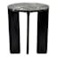Eleanor Accent Table, Black Marble