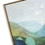 Framed Hand Painted Abstract Landscape Wall Art, 36x24