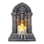 LED Melted Candle Tombstone, 22.2"