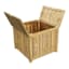 Haven Blonde Acacia Wood Umbrella Patio Table