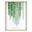 Framed Hanging Greenery Print Under Glass, 18x24