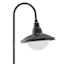 6.5-Lumen Solar Black Down Pathway Light