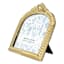 Gold Arch Tabletop Picture Frame, 7x5