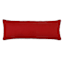 Homespun Patriotic Stars & Stripes Embroidered Throw Pillow, 14x36