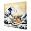 Cats Fishing at Sea Canvas Wall Art, 20x16