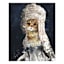 Fancy Cat In Wig Canvas Wall Art, 16x20