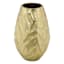 Gold Aluminium Vase, 11.5"